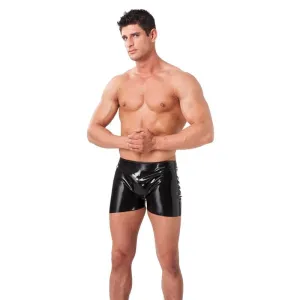 Shorts mit offenem Po von Latex Play