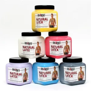 Flüssiglatex Gelb 500 ml von Latex Play