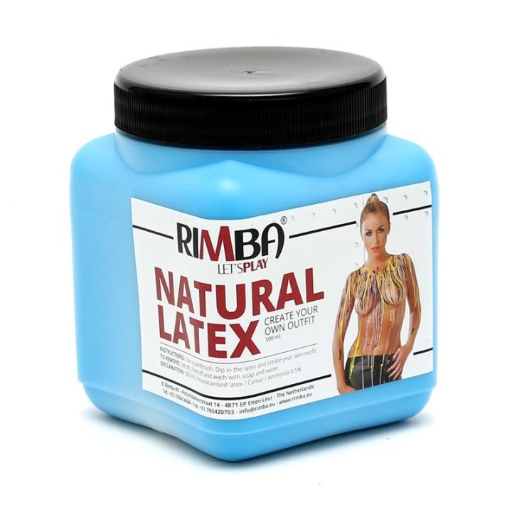 Flüssiglatex Blau 500 ml von Latex Play | Fesselliebe.de