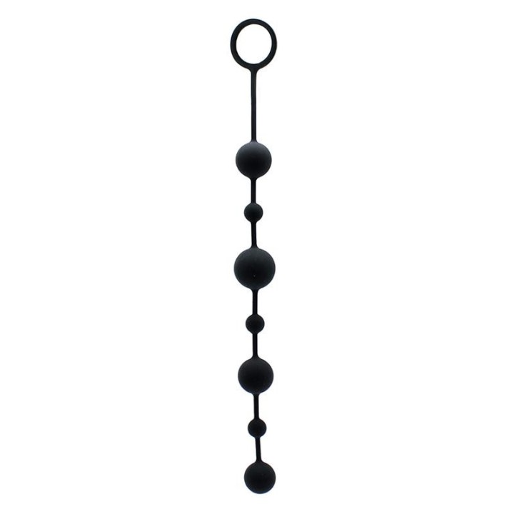 Analkugeln 34 cm von Latex Play | Fesselliebe.de