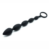 Analkugeln 25,5 cm von Latex Play | Fesselliebe.de