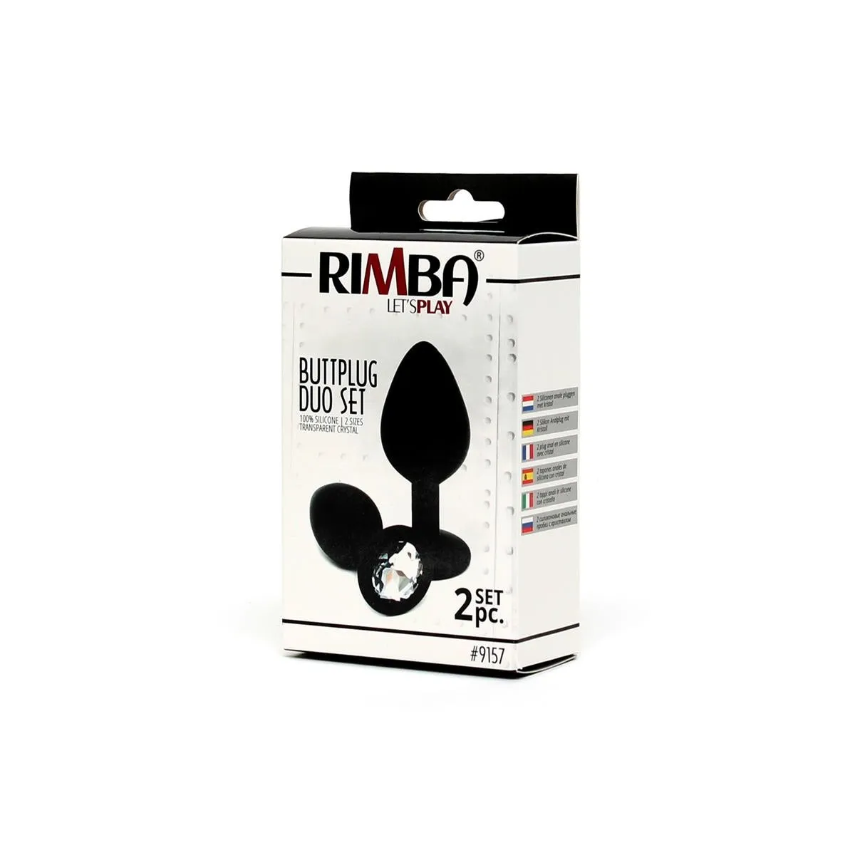 Butt Plug Duo Set von Latex Play | Fesselliebe.de