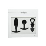Set mit 3 Buttplugs Grösse S Basel von Rimba Toys | Fesselliebe.de