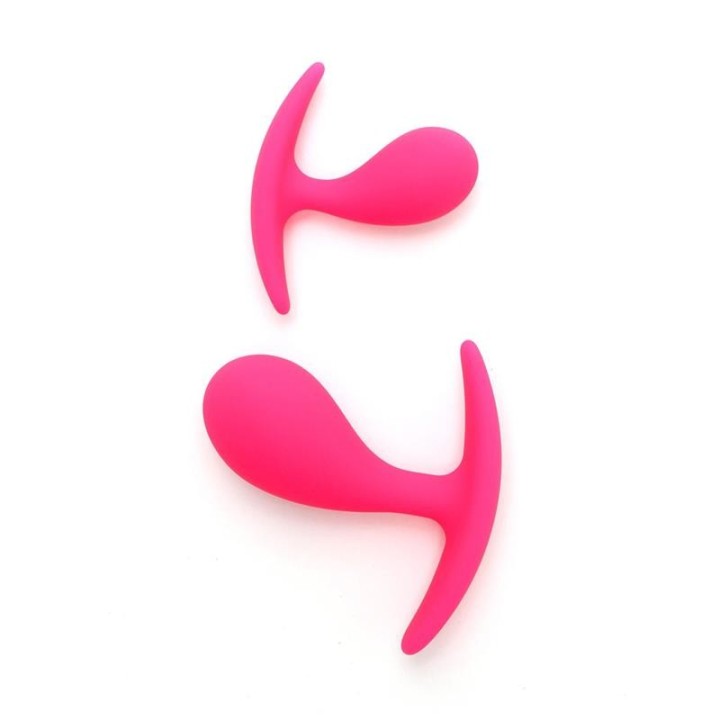 Anal-Plug-Duo-Set Copenhagen Rosa von Rimba Toys | Fesselliebe.de
