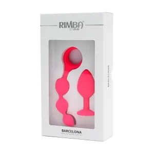Anal-Pleasure-Play-Set Barcelona Rosa von Rimba Toys