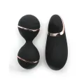 Vibrierendes Kegelball-Set Ibiza Schwarz von Rimba Toys