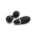 Vibrierendes Kegelball-Set Ibiza Schwarz von Rimba Toys