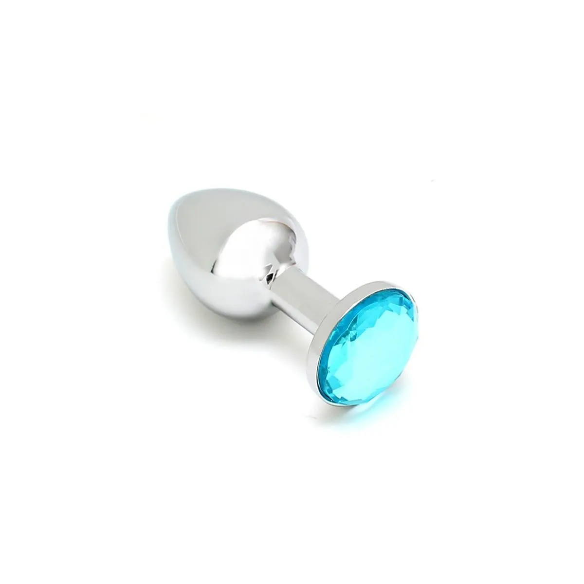 Metall-Analplug Sofia Blau Jewel von Rimba Toys | Fesselliebe.de