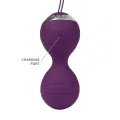 Vibrierende Kegelkugeln mit Fernbedienung Cannes Lila von Rimba Toys
