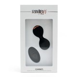 Vibrierende Kegelkugeln mit Fernbedienung Cannes Schwarz von Rimba Toys | Fesselliebe.de