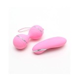 Vibrierendes Lay-On-Kegelball-Set Ibiza Rosa von Rimba Toys | Fesselliebe.de