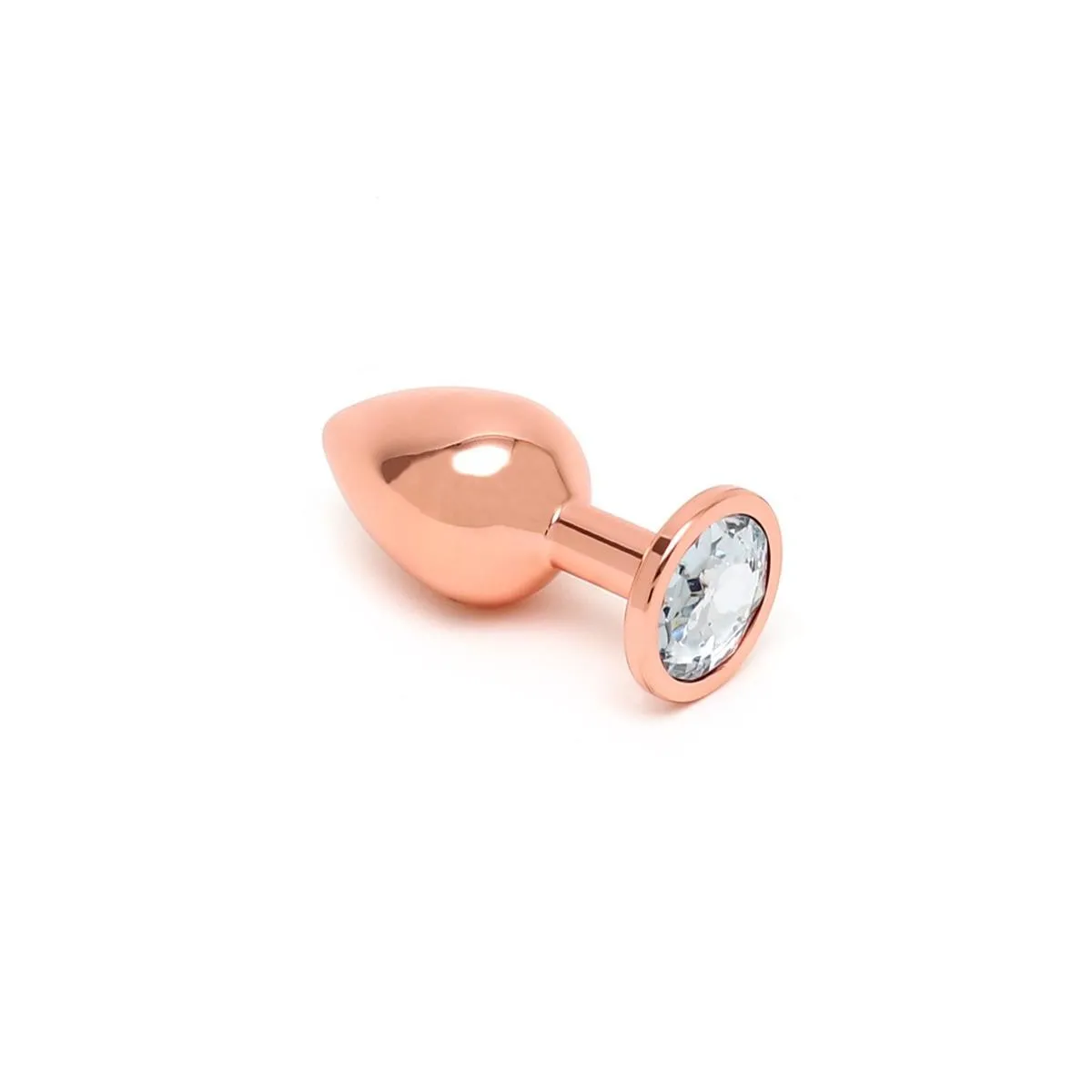 Pisa Butt Plug mit Juwel Pisa Roségold von Rimba Toys | Fesselliebe.de