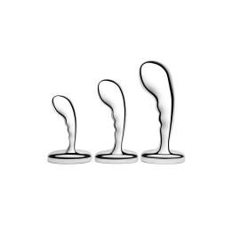 Stainless Steel P Spot Training Set von B-Vibe | Fesselliebe.de