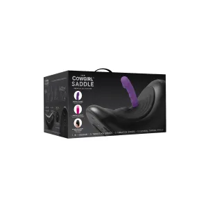 Die Cowgirl-Sattelmaschine