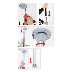 Fantasy Tanzstange Silber