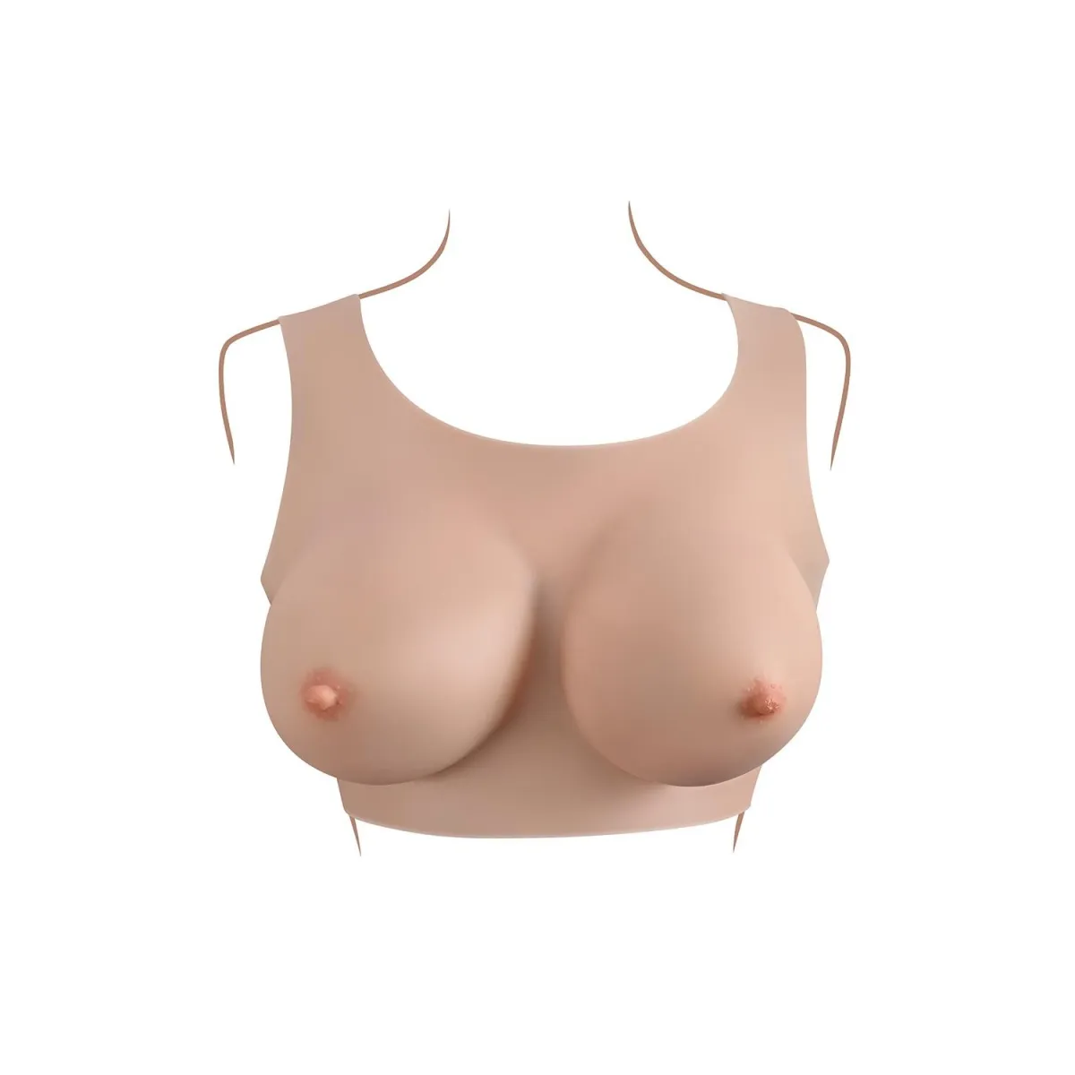 undergarments - Plate D-Cup Light | Fesselliebe.de