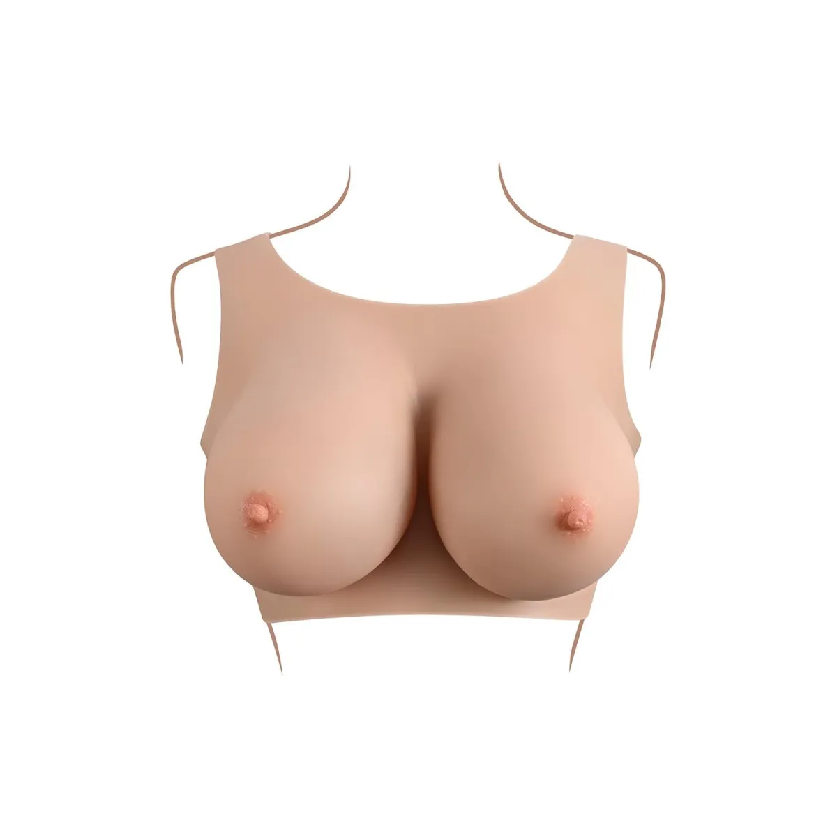 undergarments - Plate E-Cup Light | Fesselliebe.de