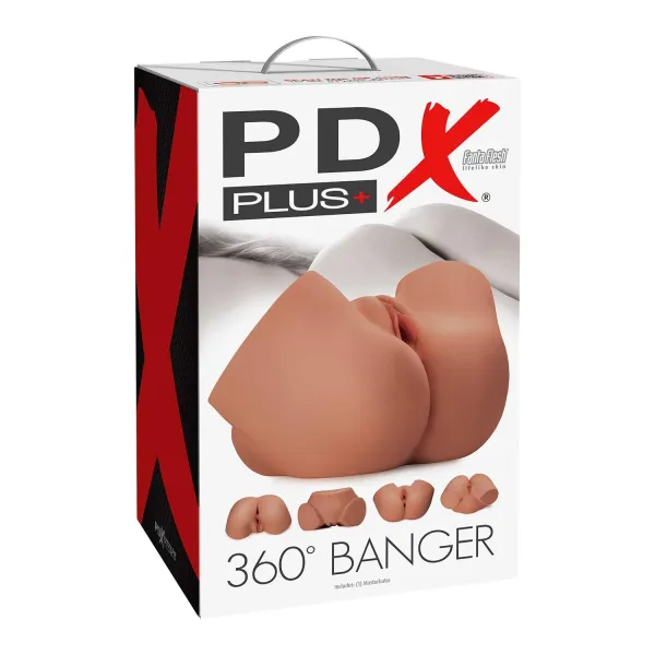 Pipedream PDX Plus 360° Banger Tan | Fesselliebe.de