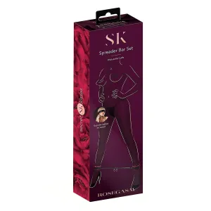 Secret Kisses Spreizstab-Set mit Fußfesseln