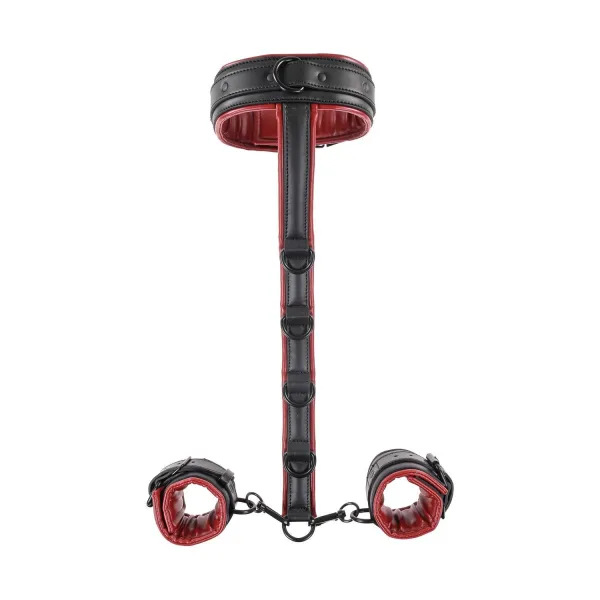Sportsheets Safran Hals- und Handgelenksfessel Schwarz | Fesselliebe.de