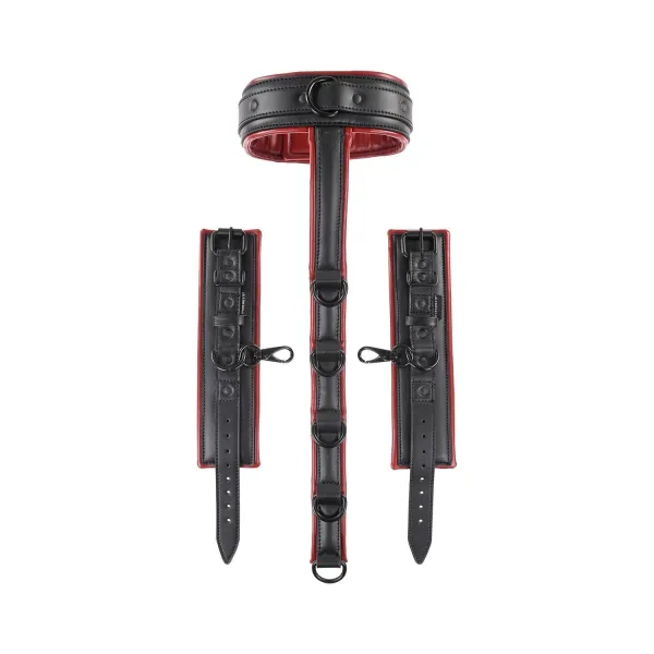 Sportsheets Safran Hals- und Handgelenksfessel Schwarz | Fesselliebe.de