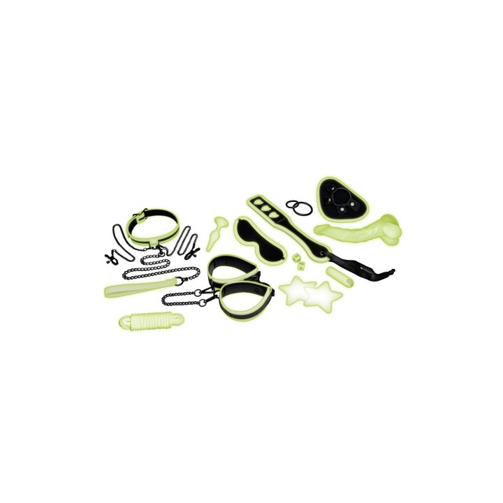 Whipsmart 12-teiliges Bondage-Set mit Leuchteffekt | Fesselliebe.de