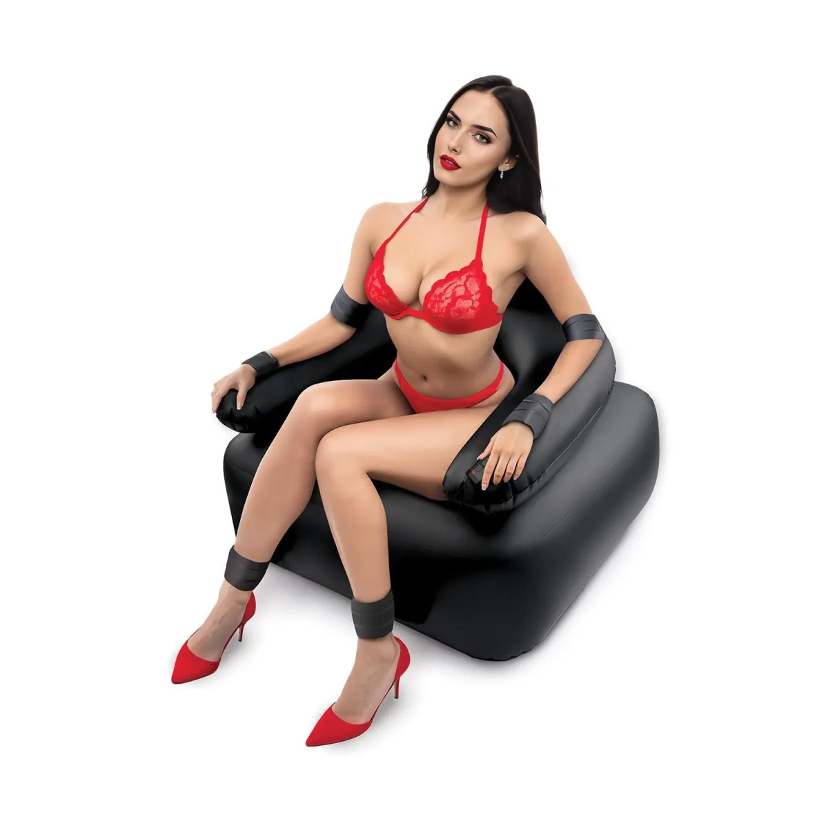 Whipsmart Aufblasbarer Bondage-Stuhl mit Vibrator | Fesselliebe.de