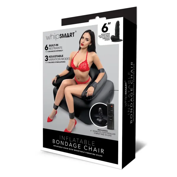 Whipsmart Aufblasbarer Bondage-Stuhl mit Vibrator | Fesselliebe.de