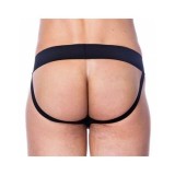 Leder-Slip Schwarz von Bondage Play | Fesselliebe.de