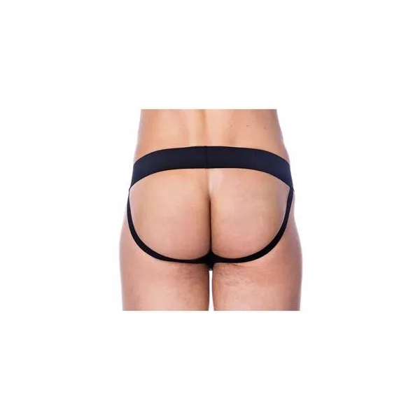 Leder-Slip Schwarz von Bondage Play | Fesselliebe.de