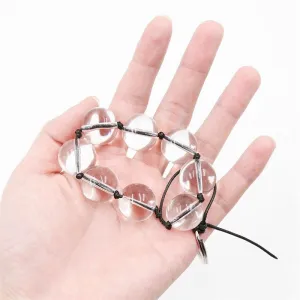 Glas-Analkugeln 4 Grössen von Latetobed BDSM Line