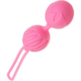 Geisha Lastic Silikonkugeln Grösse S Rosa von Adrien Lastic | Fesselliebe.de