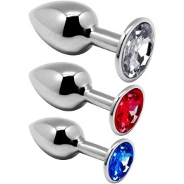 Anal Pleasure Kit 3 Plug Metall von Alive | Fesselliebe.de