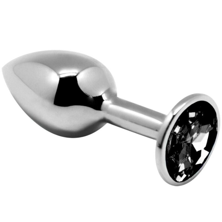 Anal Pleasure Mini Plug Metall Schwarz Grösse L von Alive | Fesselliebe.de