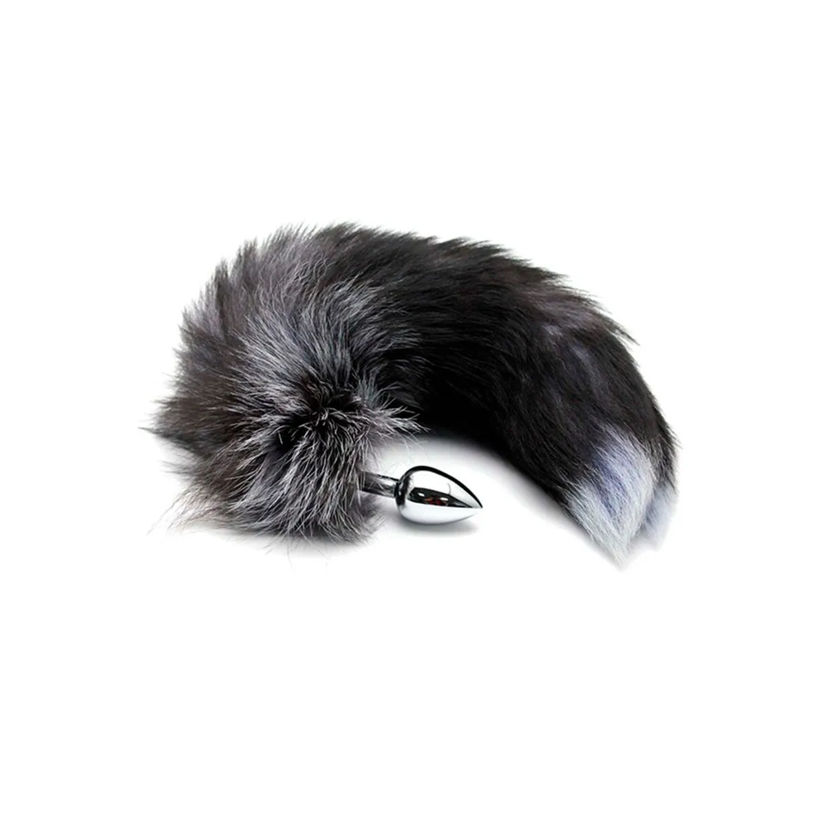 Anal-Vergnügensplug Metall Fuchsschwanz Grösse S von Alive | Fesselliebe.de