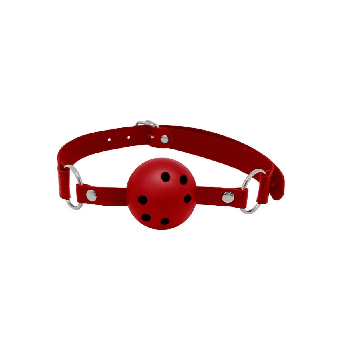 Discretion Atmungsaktiver Gag Rot von Alive | Fesselliebe.de