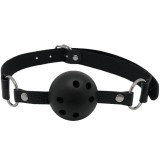 Discretion Atmungsaktiver Gag Schwarz von Alive | Fesselliebe.de