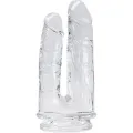 Imperium Doppelter Realistischer Penis Transparent 12/14 cm von Alive