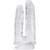 Imperium Doppelter Realistischer Penis Transparent 12/14 cm von Alive | Fesselliebe.de