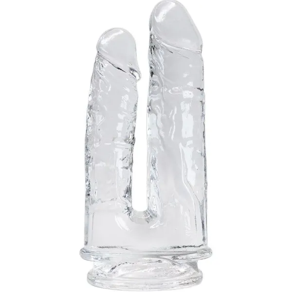 Imperium Doppelter Realistischer Penis Transparent 12/14 cm von Alive | Fesselliebe.de