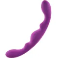 Luna Dildo Doppelpenetration Violettes Silikon 25 cm von Alive
