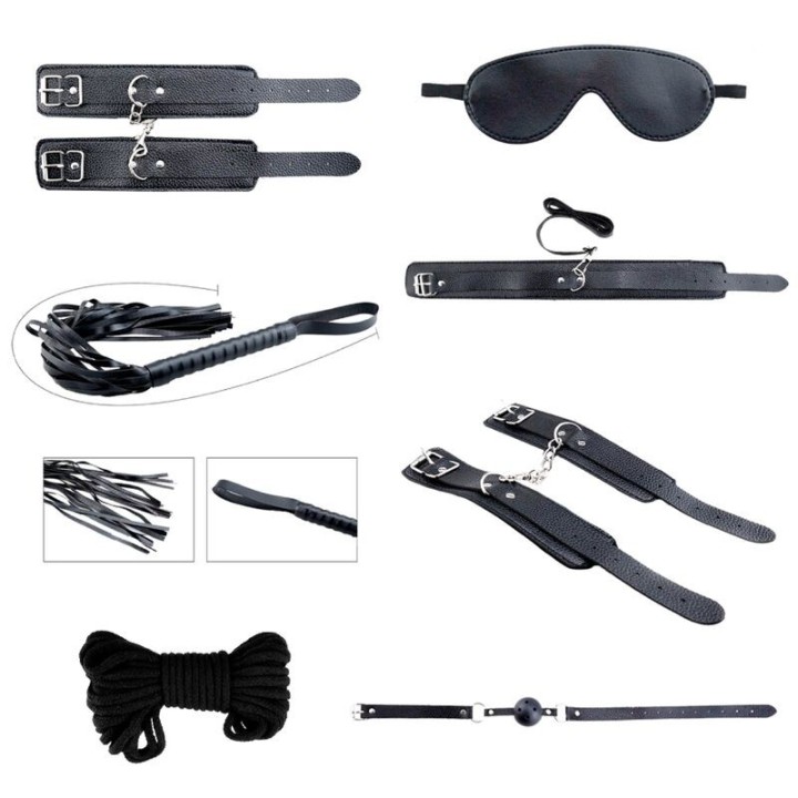 Secret Desires Kit 7-Teilig Bdsm Schwarz von Alive | Fesselliebe.de