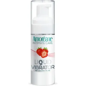 Vibrierende Flüssige Erdbeere 30 ml von Amoreane | Fesselliebe.de