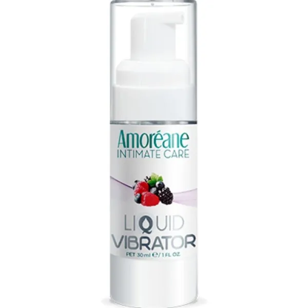 Vibrierende Flüssigkeit Rote Früchte 30 ml von Amoreane | Fesselliebe.de