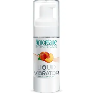 Vibrierender Flüssiger Pfirsich 30 ml von Amoreane | Fesselliebe.de