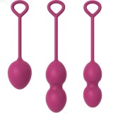 Anabiosis Vaginalhantel 3 Stufen Burgund von Armony Wearables | Fesselliebe.de