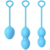 Anabiosis Vaginalhantel 3 Stufen Blau von Armony Wearables | Fesselliebe.de