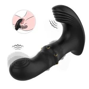 Anal-Prostata-Vibrator mit Fernbedienung Schwarz von Armony Anal