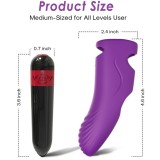 Aurora Vibrator Finger Lila von Armony Vibrators | Fesselliebe.de