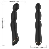 Bambu Vibrator Einstellbar Schwarz von Armony Vibrators | Fesselliebe.de